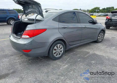 2016 Hyundai Accent Se из США, поврежденный, VIN KMHCT4AE0GU966563